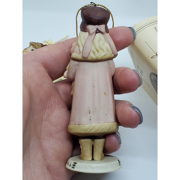 Jan Hagara Collection Porcelain Ornaments Set Carol Jill Jessica Lot of 3 - Picture 13 of 16